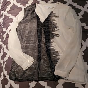 Calvin klein if i can say blouse